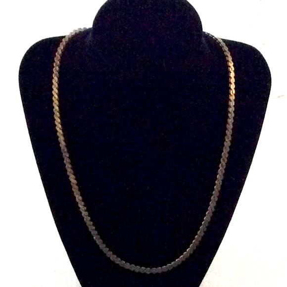 Vintage 20” Serpentine Gold Chain/Necklace